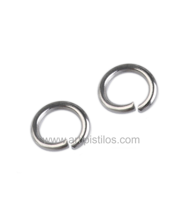 Bagues en acier inoxydable/PACKS 10 UDS.
