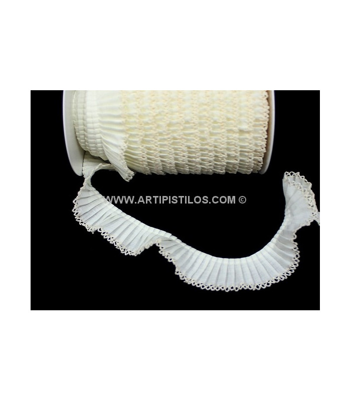 DENTELLE PLISSÉE 3 CMS.