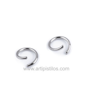 ANNEAU EN ACIER INOXYDABLE 4MM