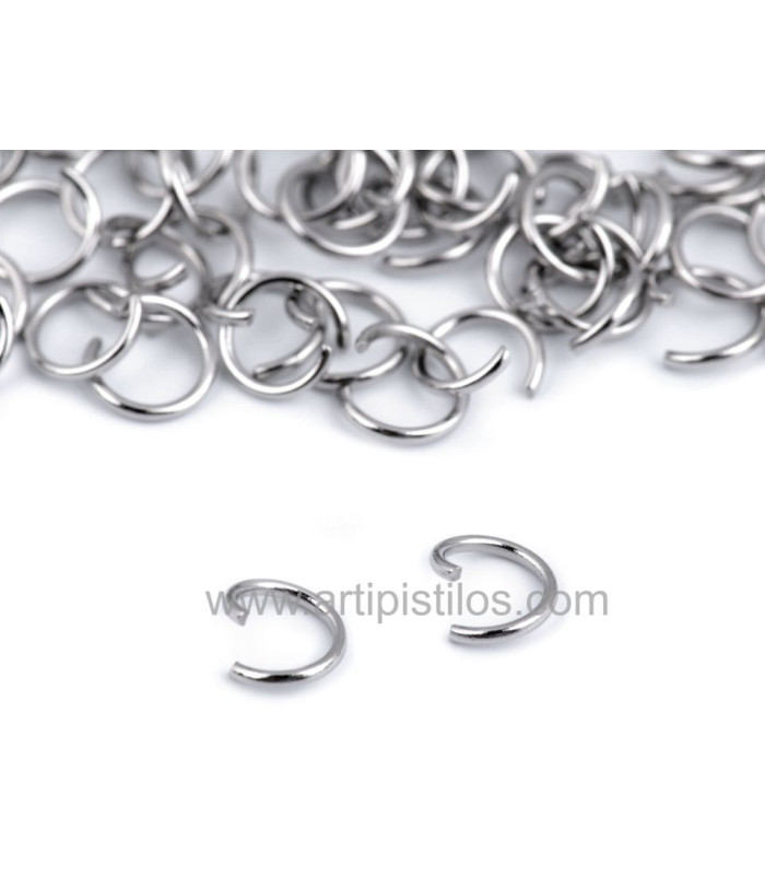 ANNEAU EN ACIER INOXYDABLE 4MM