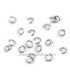 Bagues en acier inoxydable 5mm/PACK 10 UDS.