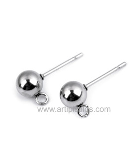 Pendentif boule avec anneau inférieur