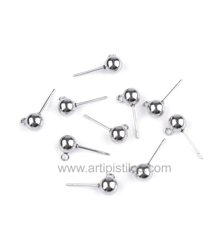 Pendentif boule avec anneau inférieur