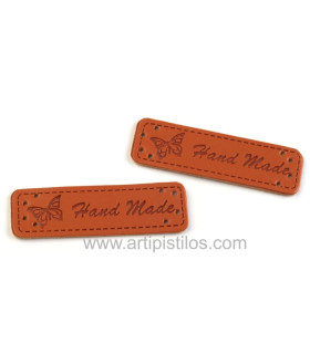 Etiquette décorative "fait main"