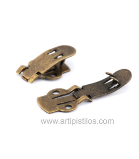 Clip métallique pour ornements