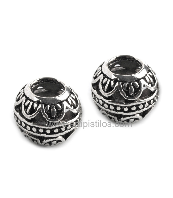 Perles de métal pour bijoux