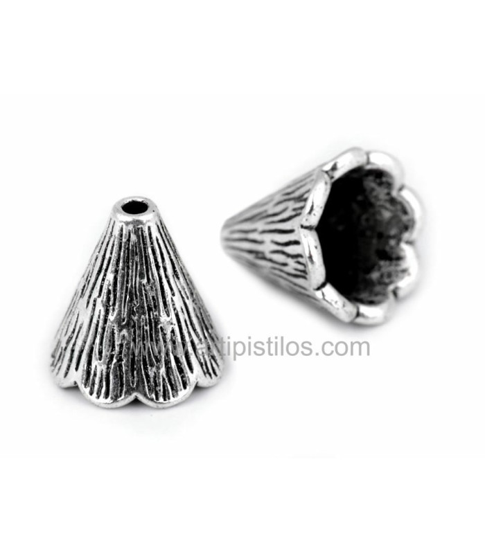 Perle décorative en forme de cône