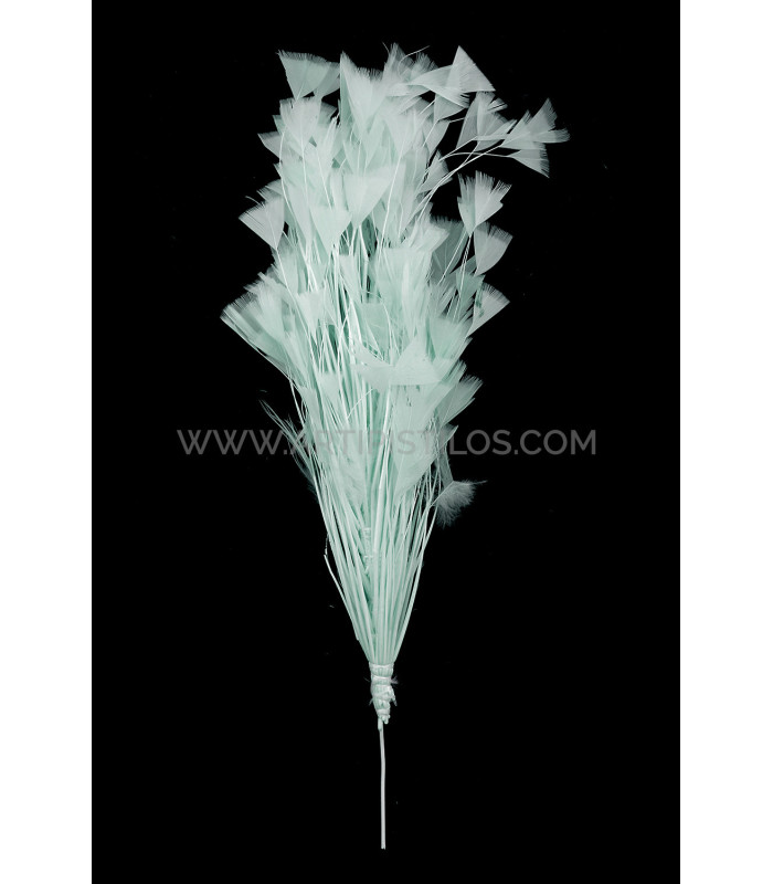 ASSEMBLAGE DE PLUMES DE COQ