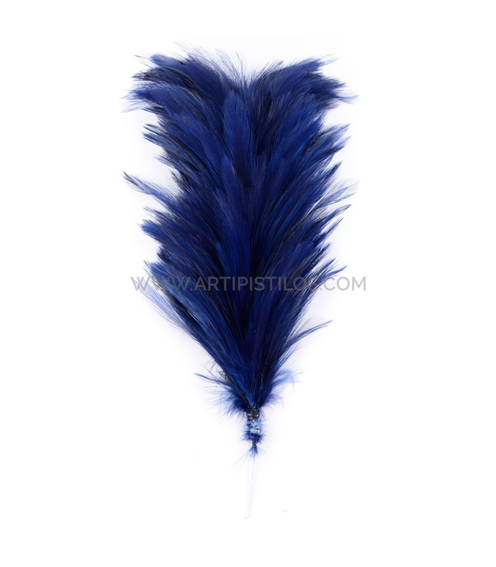 ASSEMBLAGE DE PLUMES DE COU DE CORBEAU
