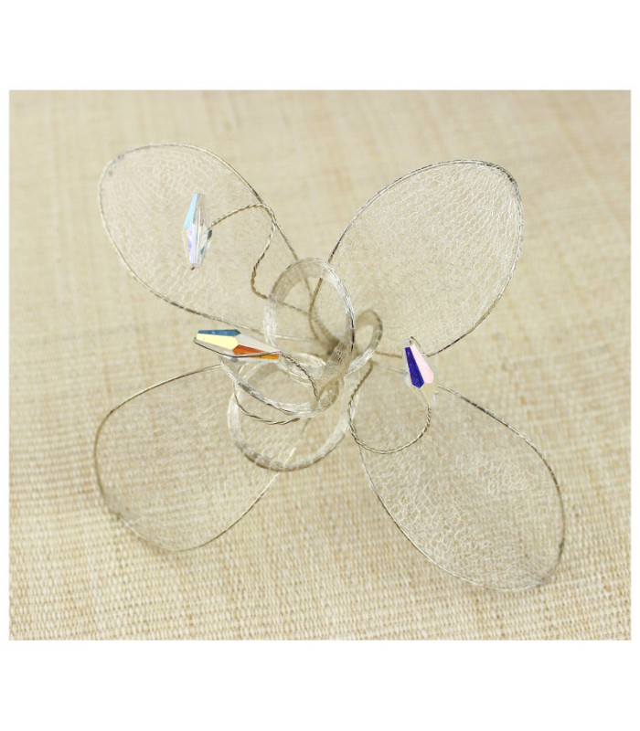 COURS AVEC TISSU MÉTALLIQUE