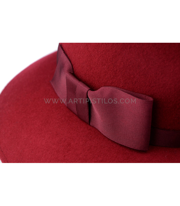 CHAPEAU FEUTRE "CAHORS" 100% LAINE