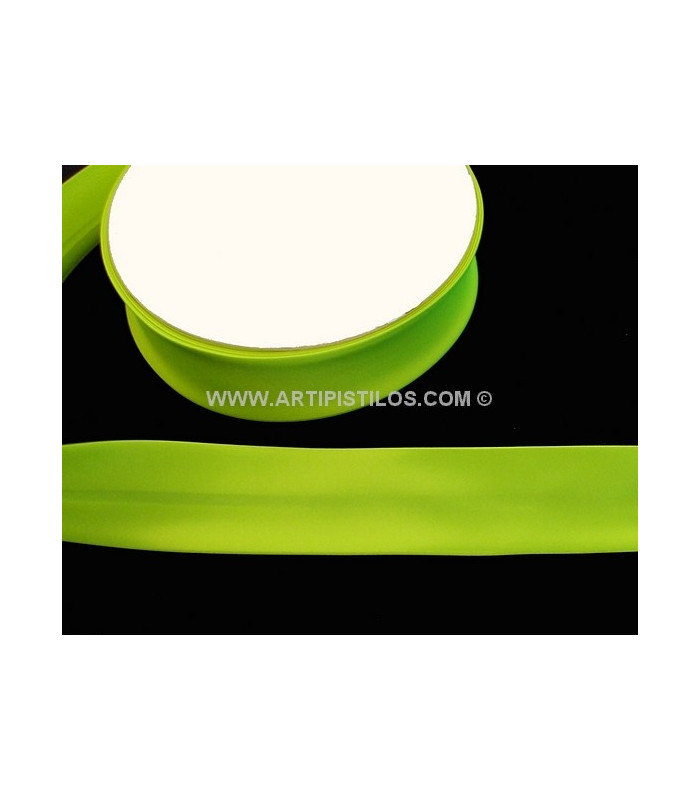BIES EN SATIN FLUORESCENT 18 MM.