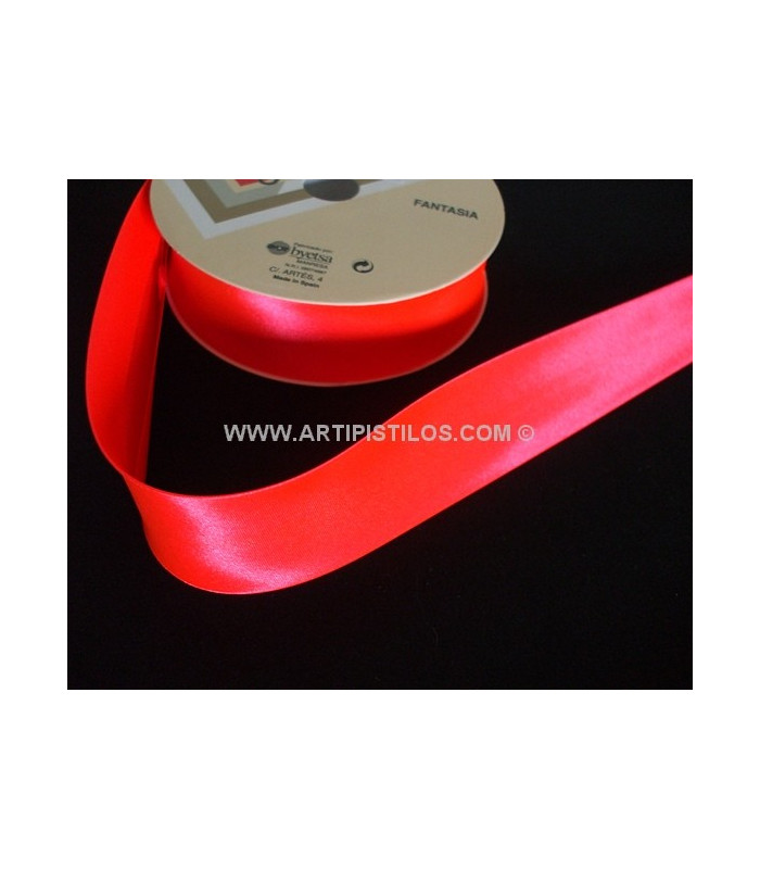 BIES EN SATIN FLUORESCENT 18 MM.
