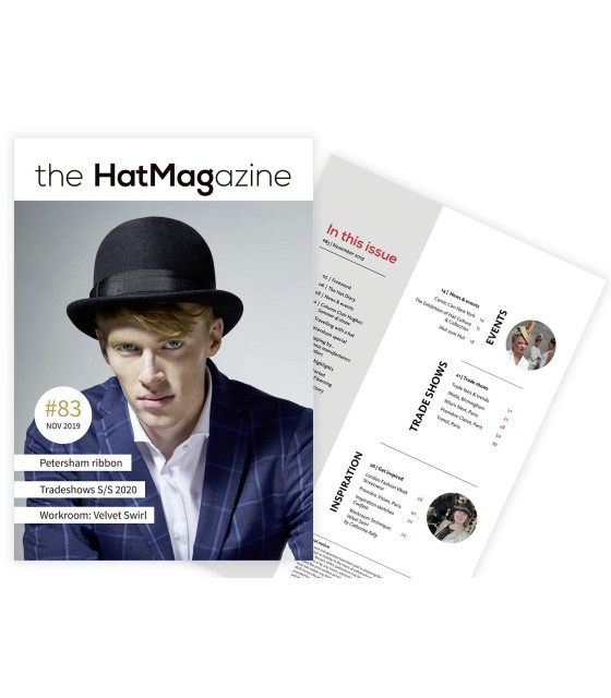 The Hat Magazine |  Nov. 2019 S/ Foto - Magazines & Livres - le chapeau