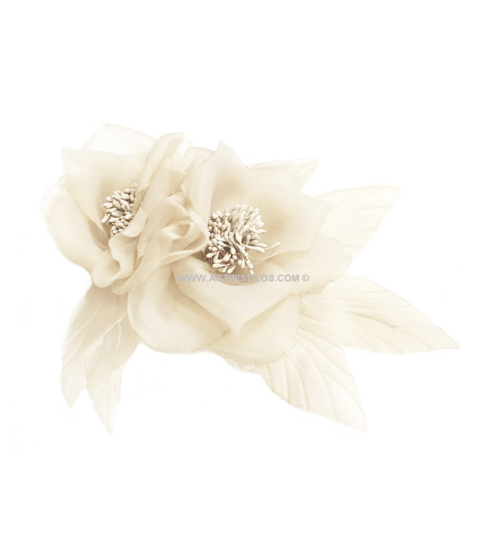 BROCHE FLEUR "SIENA"