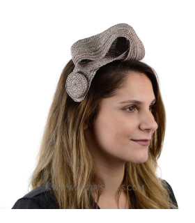 BANDEAU PAILLE NATURELLE "PALERMO"