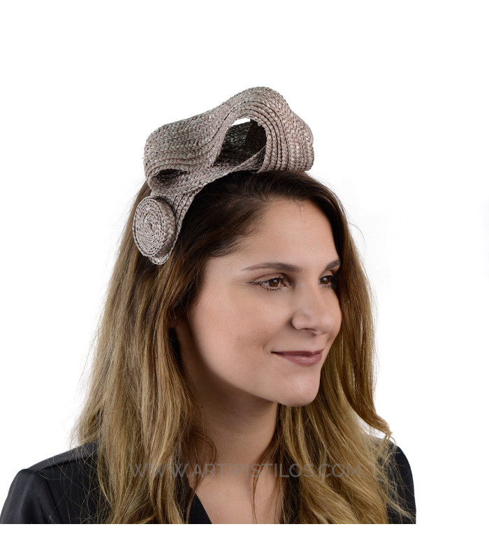 BANDEAU PAILLE NATURELLE "PALERMO"