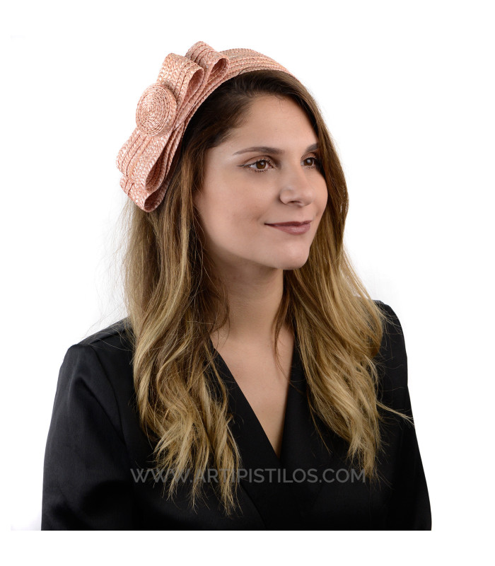 BANDEAU PAILLE NATURELLE "VALENTIA"