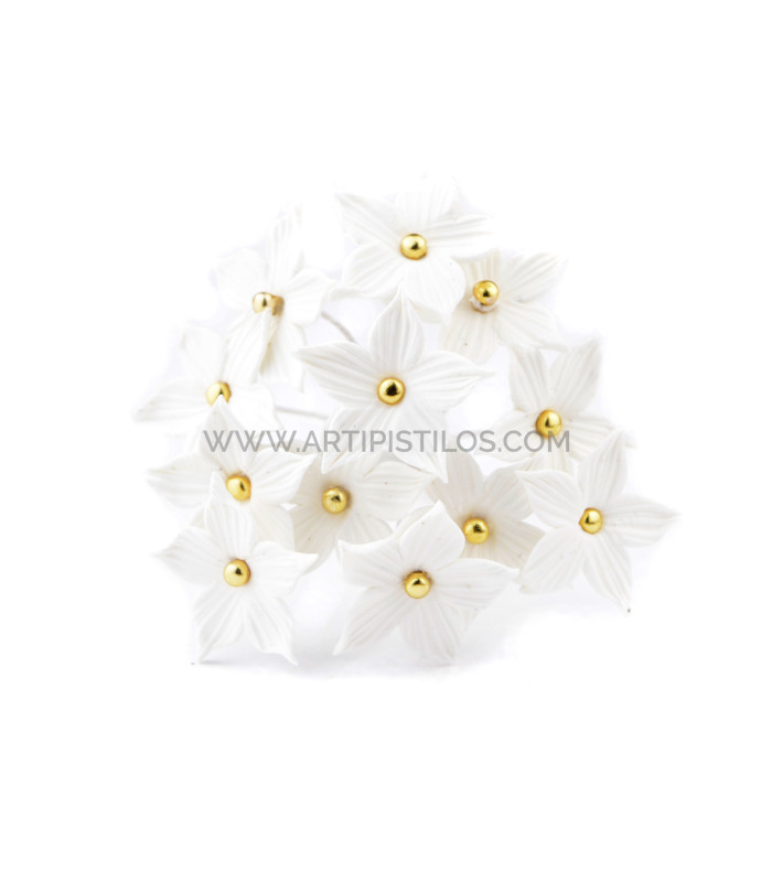 FLEUR DE PORCELAINE FROIDE 2,5 CM