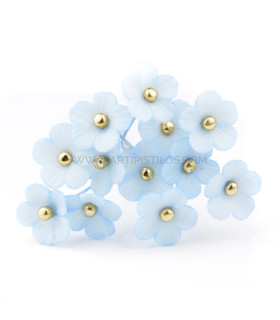 FLEUR DE PORCELAINE FROIDE 1,2 CM