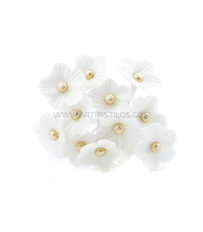 FLEUR DE PORCELAINE FROIDE 1,2 CM