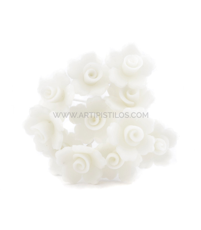 COLD PORCELAIN FLOWER 5 PETALS 1,5 CM