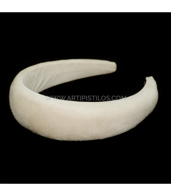 BANDEAU EN DAIM "IVREA"