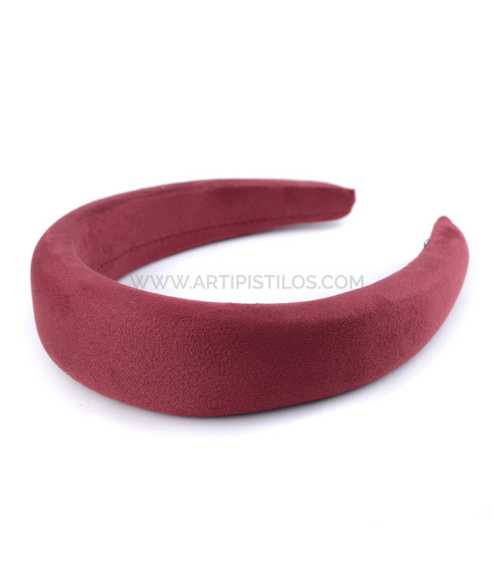 BANDEAU EN DAIM "IVREA"