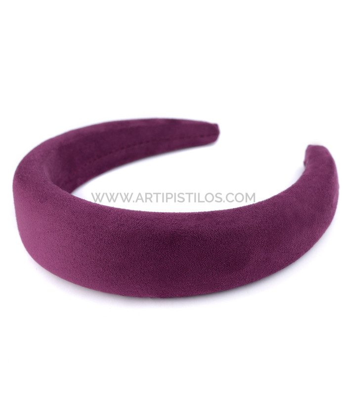 BANDEAU EN DAIM "IVREA"
