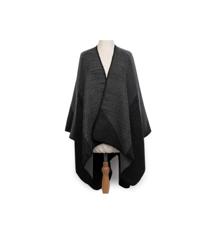 PONCHO RÉVERSIBLE "NUORO"
