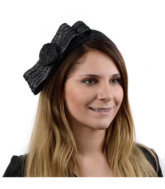 BANDEAU PAILLE NATURELLE "VALENTIA"