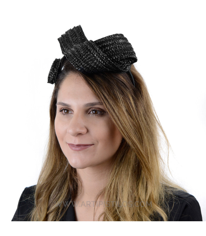 BANDEAU EN PAILLE NATURELLE "TARENTO"