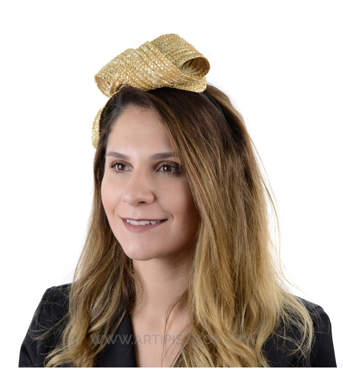 BANDEAU PAILLE NATURELLE "PALERMO"
