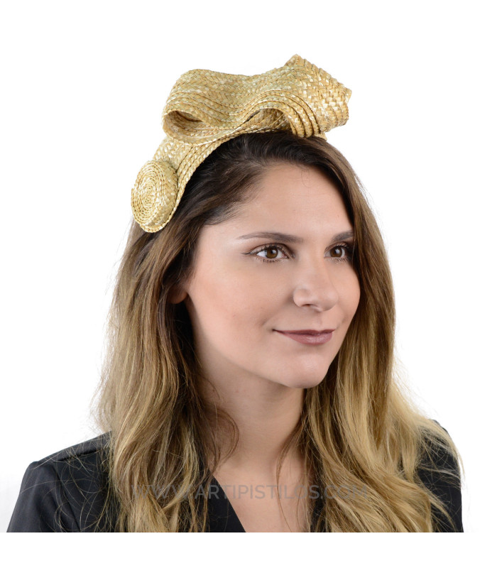 BANDEAU PAILLE NATURELLE "PALERMO"