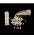 PERLES DE VERRE 6 MM.