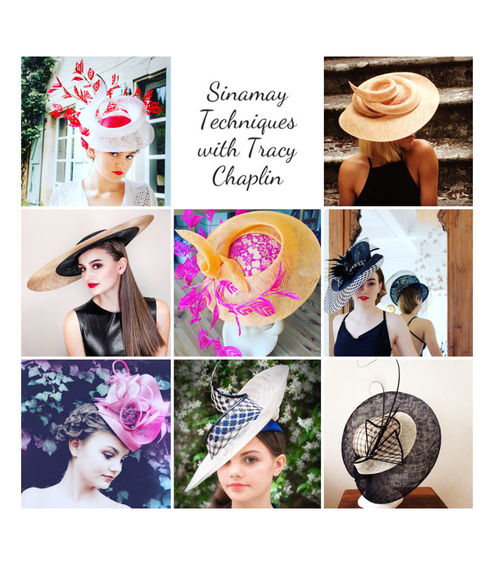 Masterclass Freeform Sinamay Techniques with TRACY CHAPLIN  From 29 to 31 March 2020