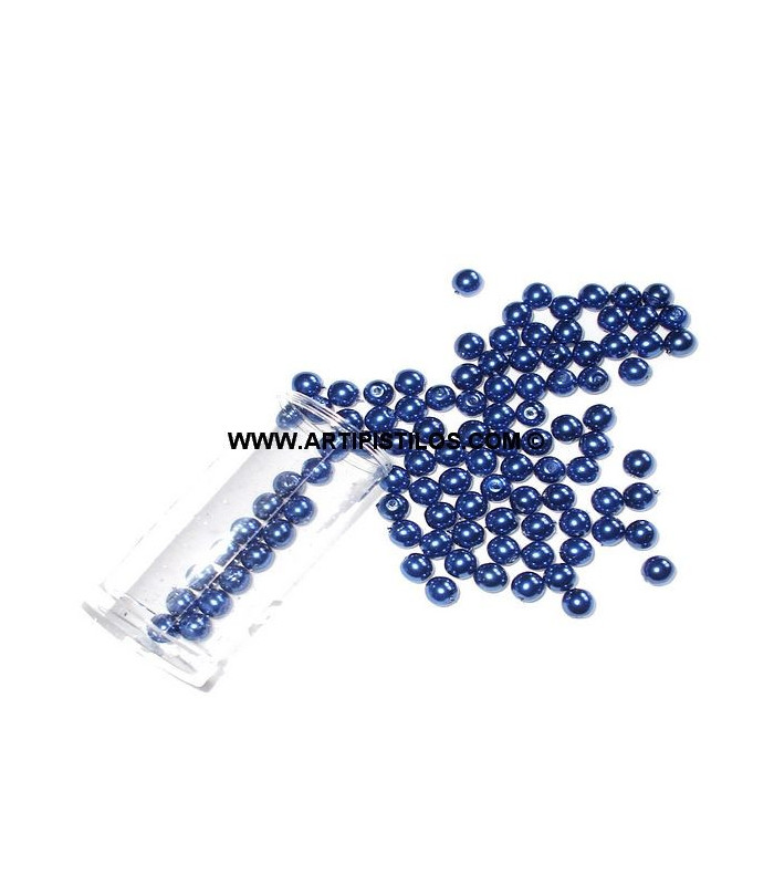 PERLES DE VERRE 6 MM.