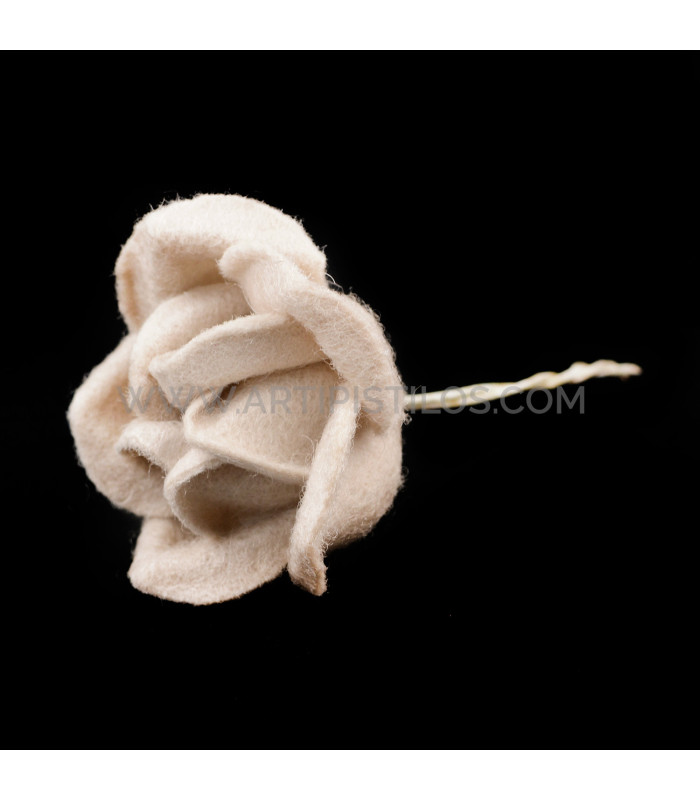 100% LAINE FEUTRE FLEUR "FORLÍ"