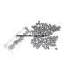 PERLES DE VERRE 6 MM.