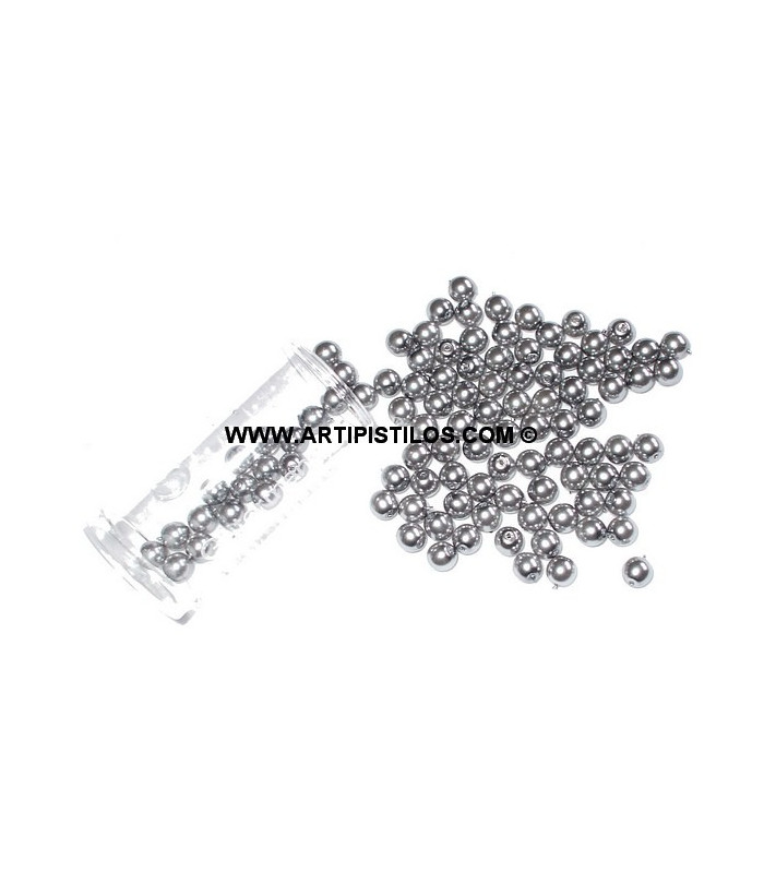 PERLES DE VERRE 6 MM.