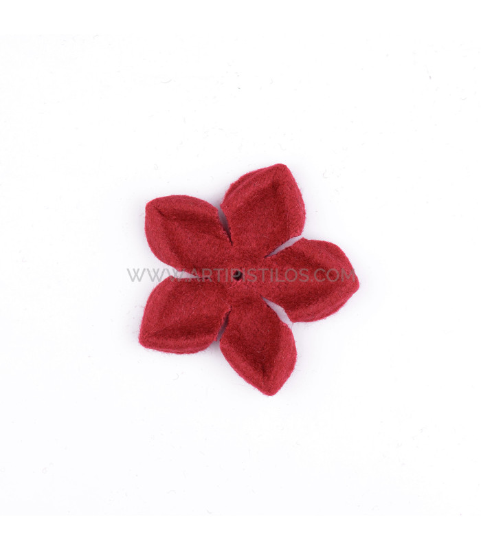 PAQUET DE FLEURS EN FEUTRE "PIANA"