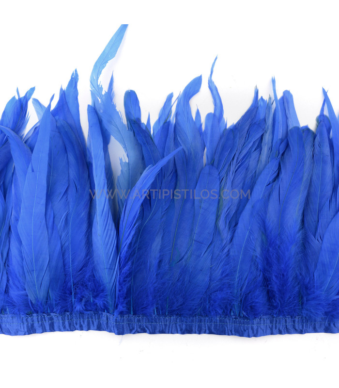 FRANGE DE PLUMES DE COQ