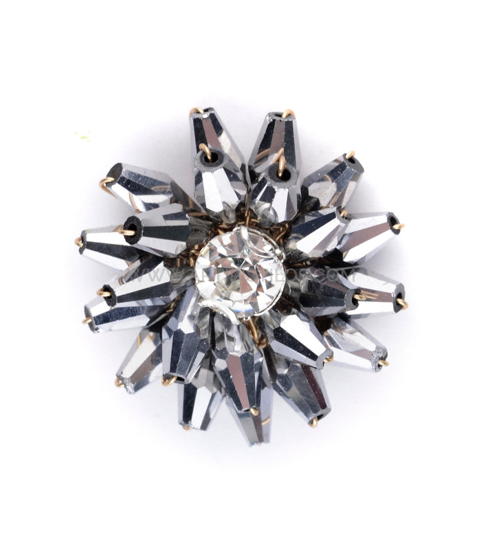 APPLICATION FLEUR DE 3 CM DE DIAMÈTRE "BRENES"