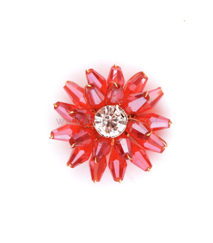 APPLICATION FLEUR DE 3 CM DE DIAMÈTRE "BRENES"