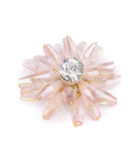 APPLICATION FLEUR DE 3 CM DE DIAMÈTRE "BRENES"