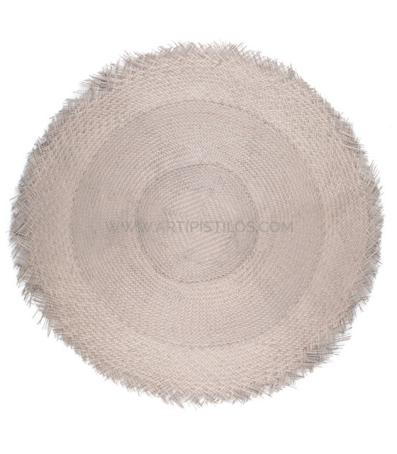 Cône Buntal 3x3 Tresse 40 Cms. Diamètre Sans Apprêt Maquillaje - Bases Et Disques Buntal