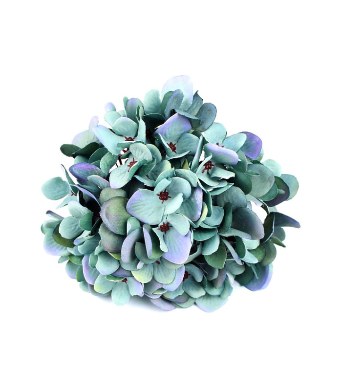 BOUQUET D'HORTENSIAS EN TISSU "NABIRA"
