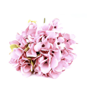 BOUQUET D'HORTENSIAS EN TISSU "NABIRA"