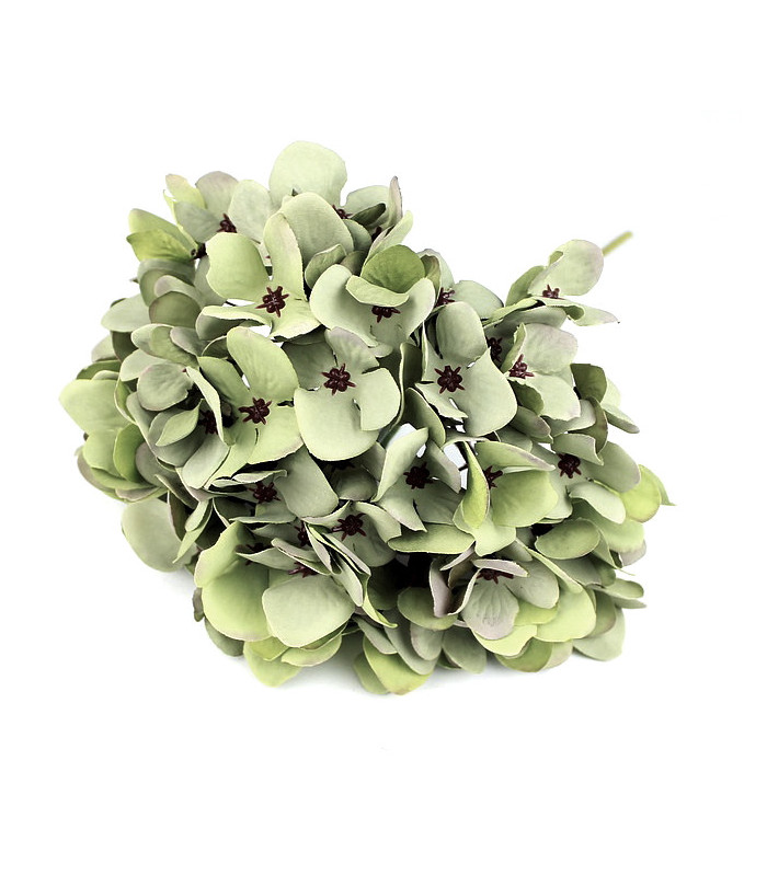 BOUQUET D'HORTENSIAS EN TISSU "NABIRA"