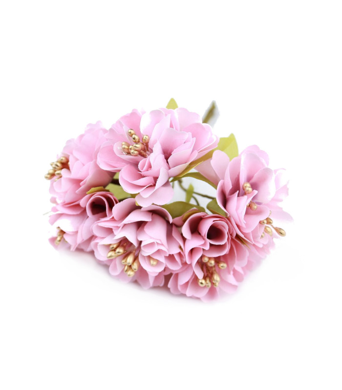 BOUQUET 6 FLEURS EN TISSU